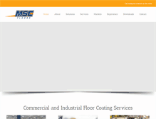 Tablet Screenshot of mscfloors.com